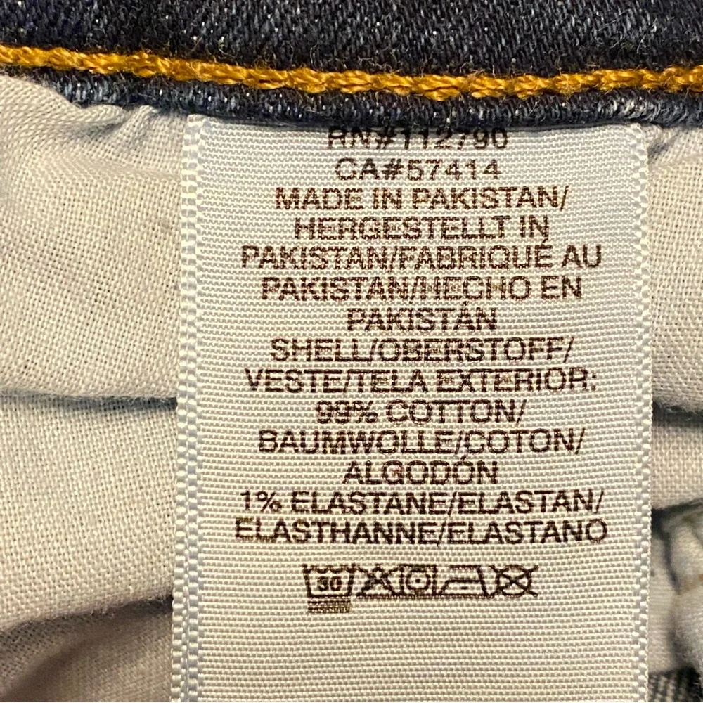 True Religion Jeans Mens Size 29 Geno Relaxed Slim Dark Wash‎ Preppy